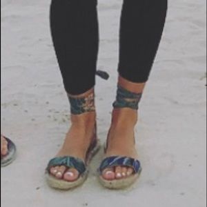 TWO PAIRS ASOS Espadrille Sandals